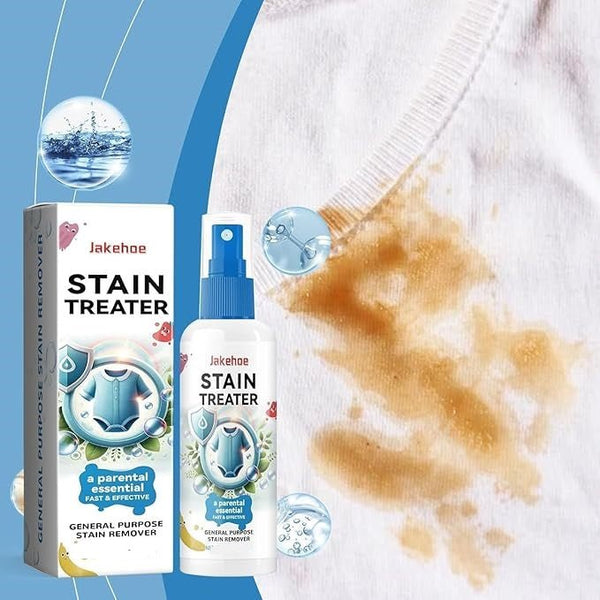Jakehoe Fast Acting Laundry Stain Treater Spray For Clothes & Upholstery