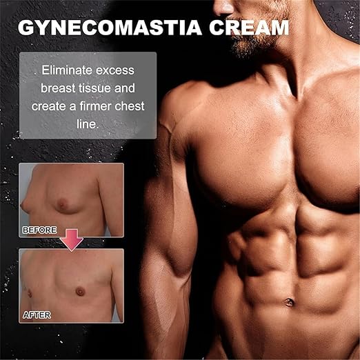 Men Therm Bee Venom Gynecomastia Heating Oil For Chest Firming & Fat Burn