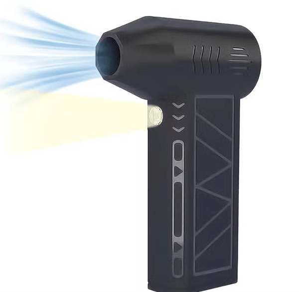 Mini Jet Fan Blower with LED Light for Dust and BBQ Fire Use