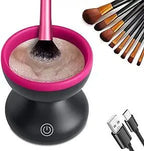 Mini Makeup Brush Cleaner USB Rechargeable One Button Automatic Device