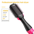 One Step Hot Air Brush Volumizer Styler With Ionic And Ceramic Barrel