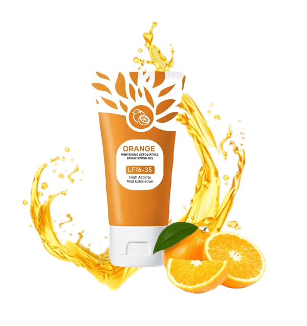 Orange Brightening Exfoliating Gel For Deep Cleansing & Glowing Smooth Skin