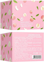 Peach Extract Fruit Acid Exfoliating Body Scrub For Smooth Bright Skin