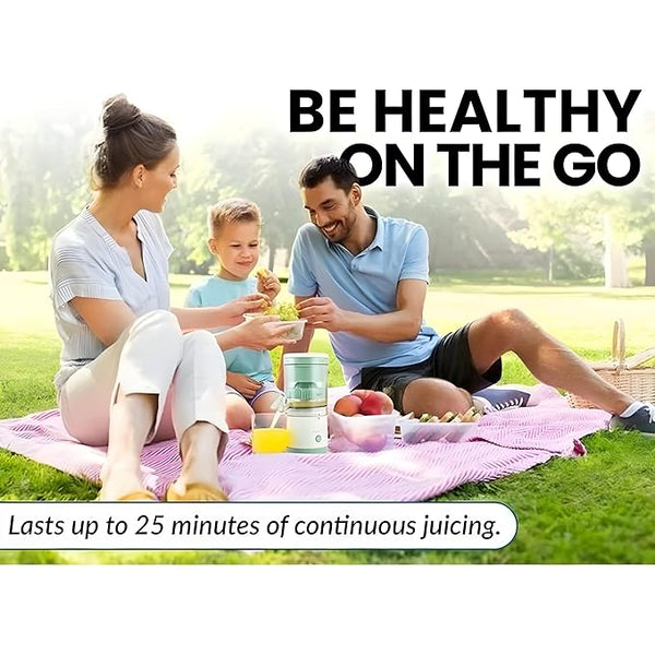 Portable Citrus Squeezer & Presser with 80W Easy Juicing Power