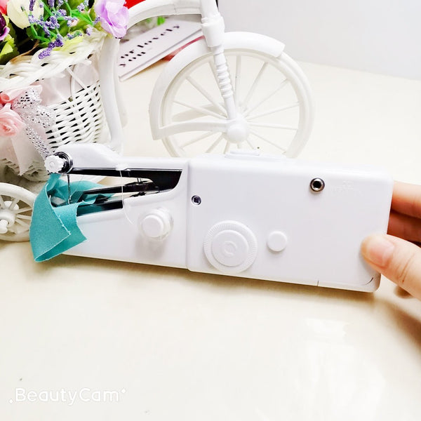 Portable Handheld Sewing Machine Cordless Battery Operated Stitcher