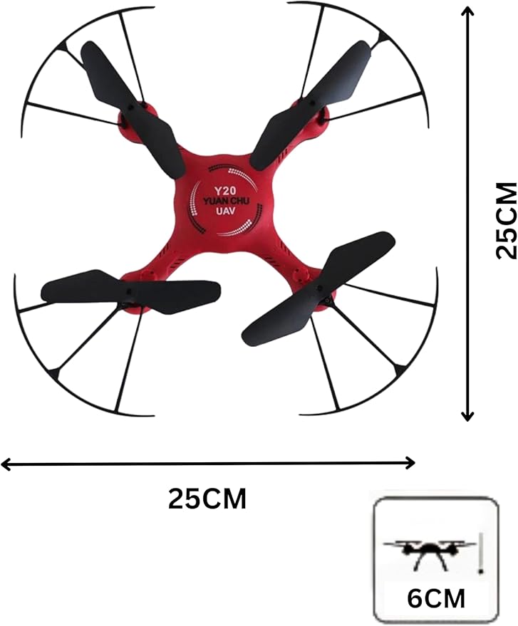 RC Remote Control Drone With Headless Mode For Kids & Beginners