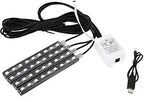 RGB Car Interior LED Neon Ambient Lights With Wireless Remote Control