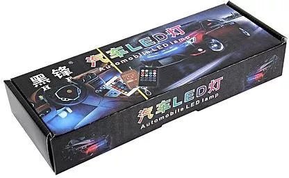 RGB Car Interior LED Neon Ambient Lights With Wireless Remote Control
