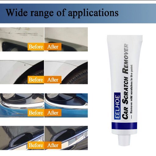 Scratch Clear Polish Repair Kit For Glass Acrylic And Plastic Surfaces