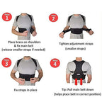 Shoulder Back Support Belt for Posture Correction & Pain Relief