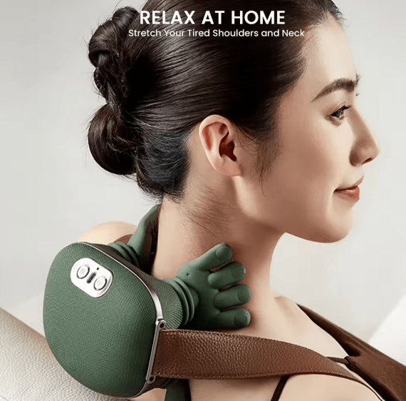 Shoulder & Neck Massager for Portable Muscle Tension Relief Care