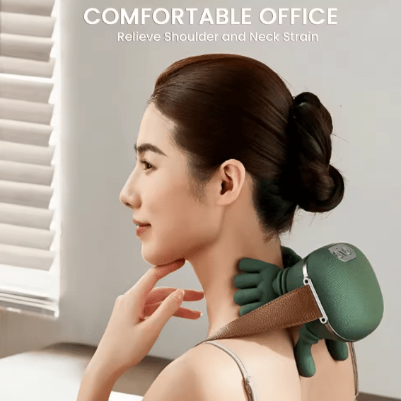 Shoulder & Neck Massager for Portable Muscle Tension Relief Care