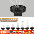 Automatic High Pressure Cup Washer Sink Mounted Bottle Glass Rinser
