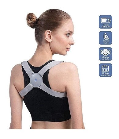 Smart Adjustable Posture Corrector Back Straightener With Vibration Alert