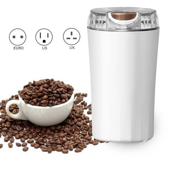 Powerful 200W Electric Spice Coffee Grinder With Stainless Steel Blades