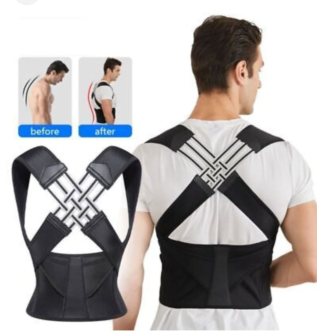 Posture Corrector Shoulder Back Support Belt Elastic Waistband