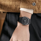 Stainless Steel Arabic Watch for Men Elegant Classic Design