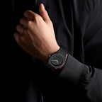 Stainless Steel Arabic Numeral Dial Watch For Men Elegant Versatile