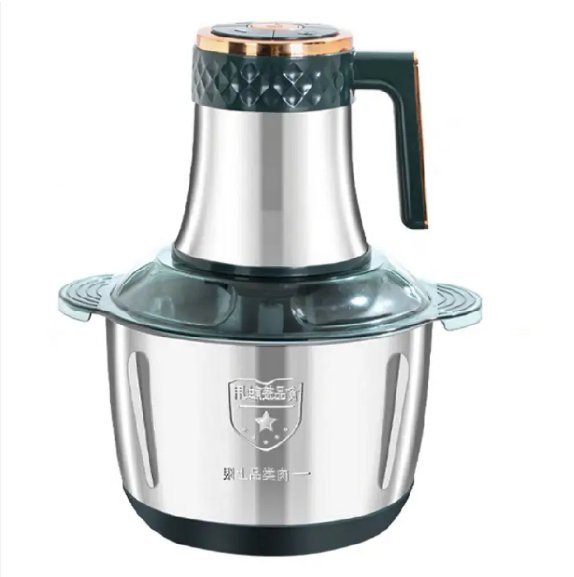 Stainless Steel Electric Meat Grinder With 5 Speed Settings 200W Motor