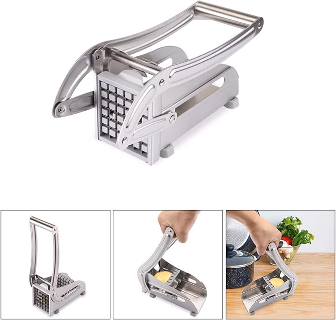 Heavy Duty Stainless Steel Vegetable Slice Cutter For Fast Prep