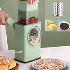 Stainless Steel Rotary Vegetable Cutter & Slicer For Easy Prep