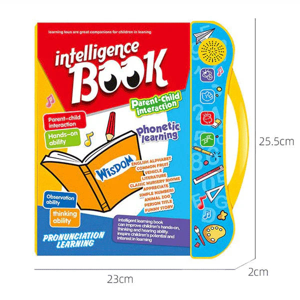 Study Book Intellectual Learning Interactive Book for Kids