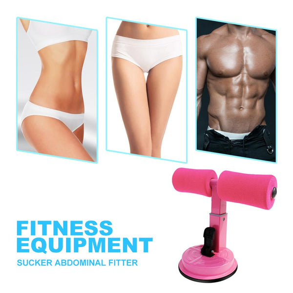Suction Cup Foot Sit Up Bar Home Abdominal Trainer For Core Fitness