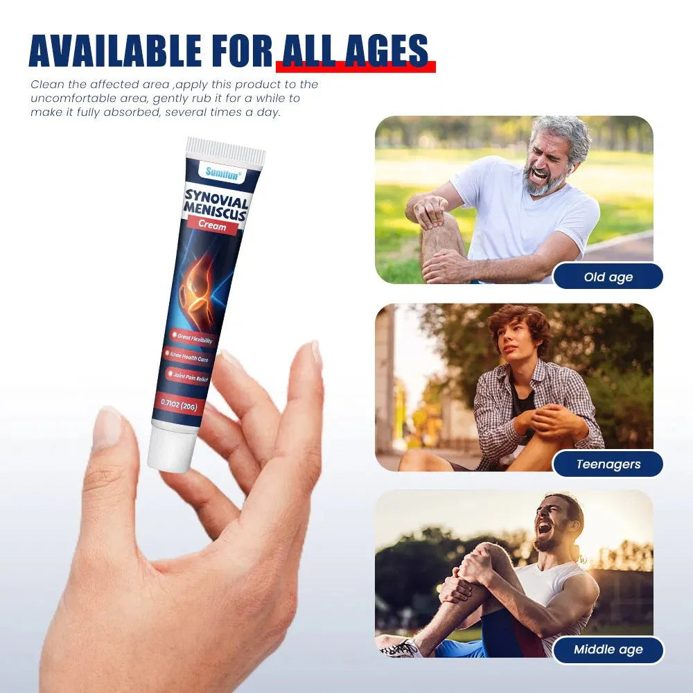Sumifun Synovial Meniscus Cream For Fast Knee Joint Pain & Mobility Relief