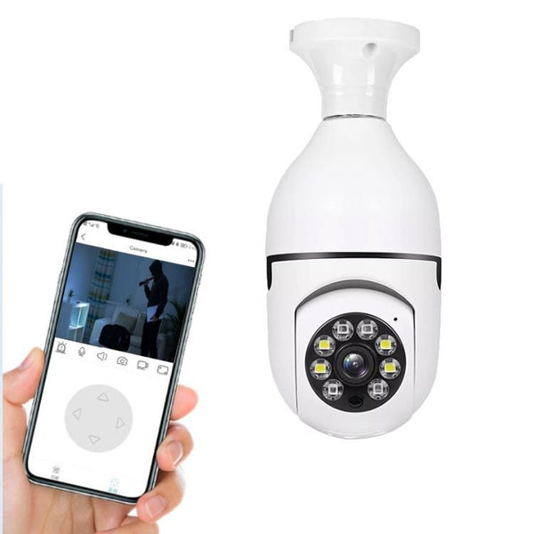HD WiFi Panorama Security Camera With 360° View & Night Vision