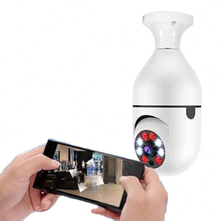 HD WiFi Panorama Security Camera With 360° View & Night Vision