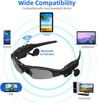 Wireless Bluetooth Headset Sunglasses with Polarized Audio Style